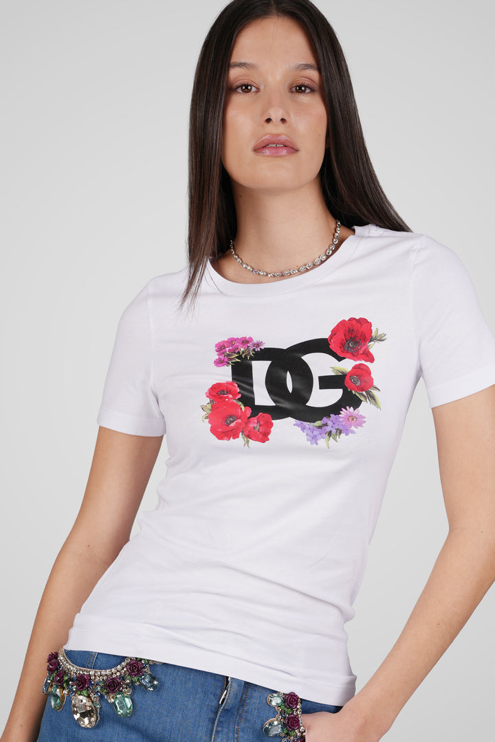 BIJELA MAJICA S LOGOM