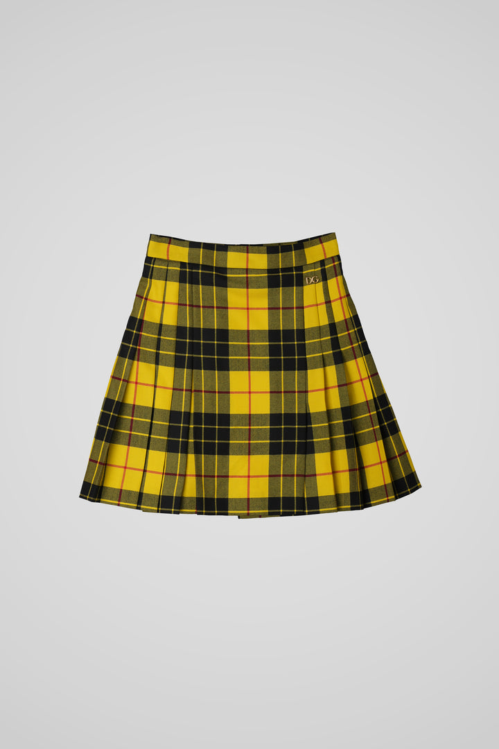 ŽUTA KARIRANA SUKNJA