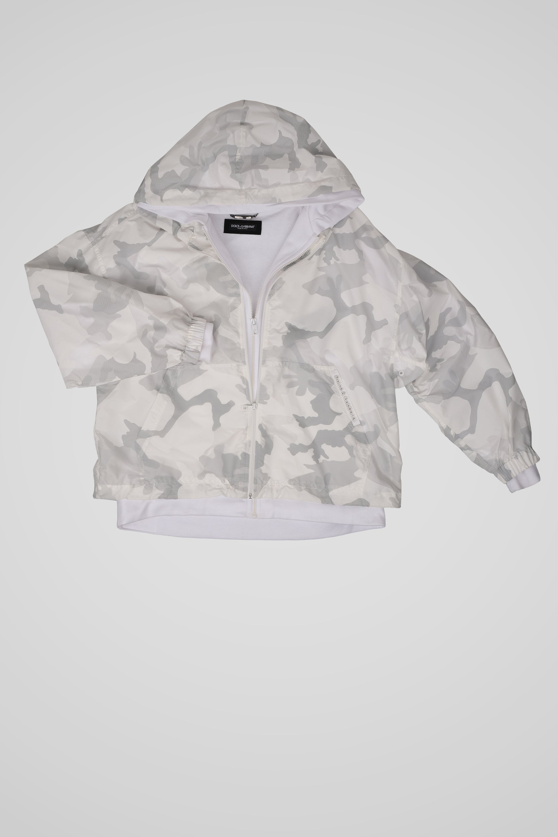 BIJELA MASKIRNA JAKNA