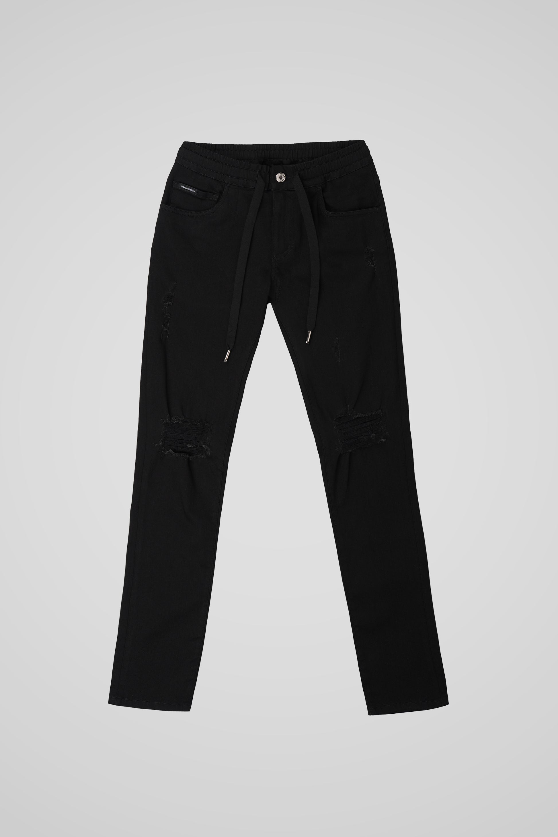 CRNE HLAČE S POJASOM