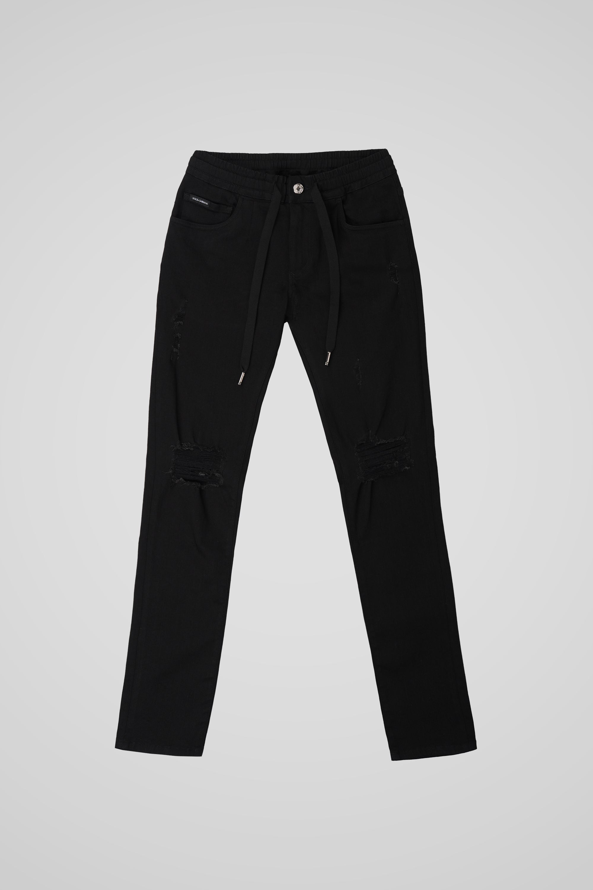 CRNE HLAČE S POJASOM