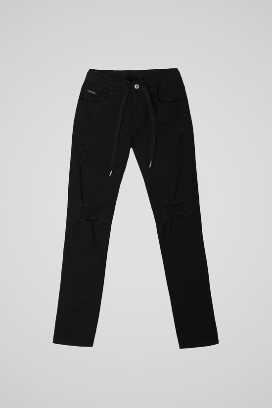 CRNE HLAČE S POJASOM